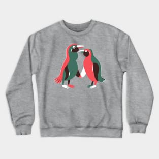 Penguin soul mates Crewneck Sweatshirt